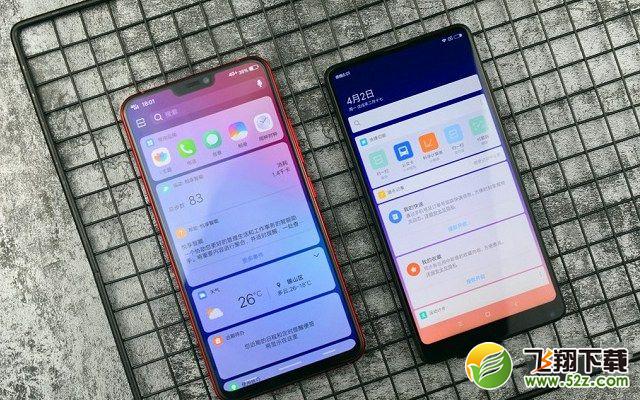 小米MIX2S与vivoX21区别对比实用评测