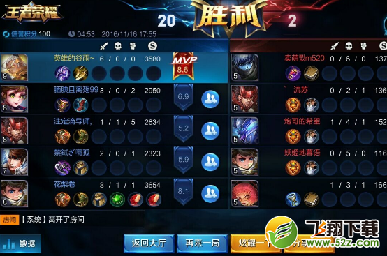 王者荣耀无敌的英雄