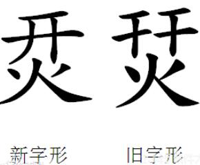 四个"火"是什么字,怎么读?