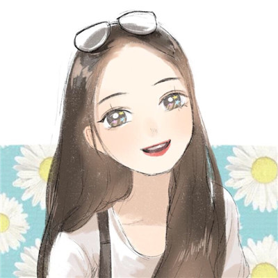 大眼睛萌妹可爱手绘头像2018 2018最新小清新唯美手绘女生头像大全图片
