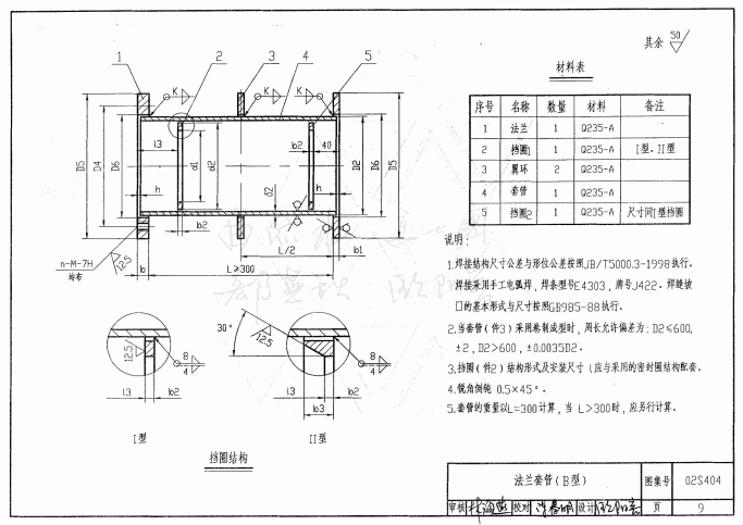 02s404防水套管图集高清版pdf格式免费版_52z.com 02s404防水套管图集高清版pdf格式免费版_52z.com