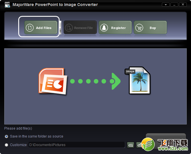 文档转换成图片(Majorware PowerPoint to Image Converter) V3.0.0.3 特别版_52z.com