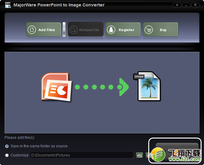 文档转换成图片(Majorware PowerPoint to Image Converter) V3.0.0.3 特别版_52z.com