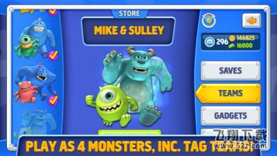 怪兽电力公司：怪兽快跑（Monsters Inc. Run） V1.0.1 安卓版(带数据包)_52z.com