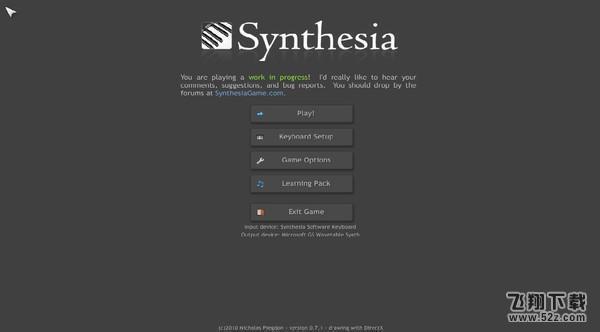 Synthesia钢琴英雄游戏 V10.2.0.0_52z.com