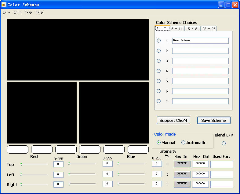 Color Schemes V5.0.1 英文绿色免费版