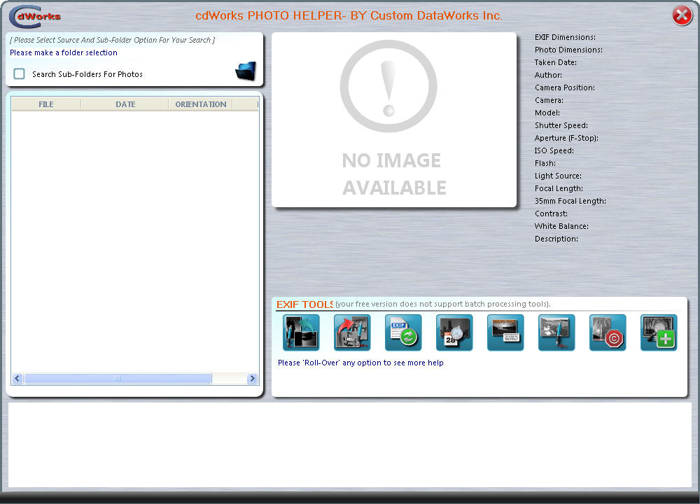 cdWorks Photo Helper V1.0 