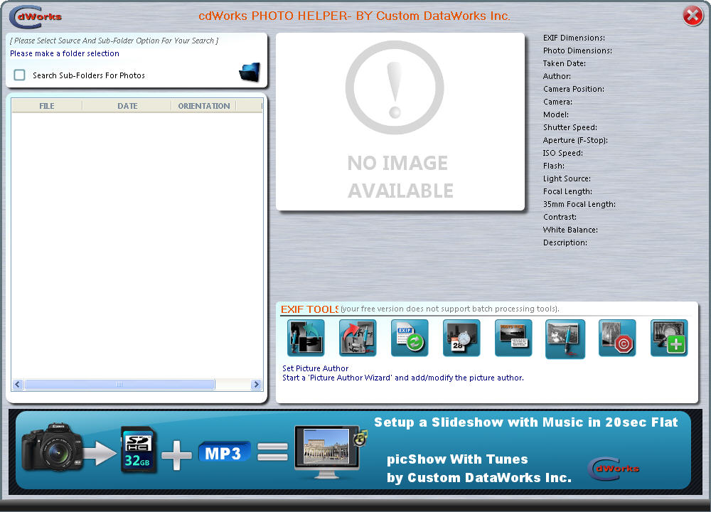 cdWorks Photo Helper V1.0 