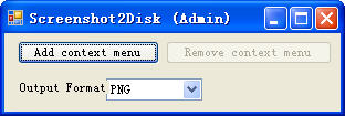 Screenshot2Disk 