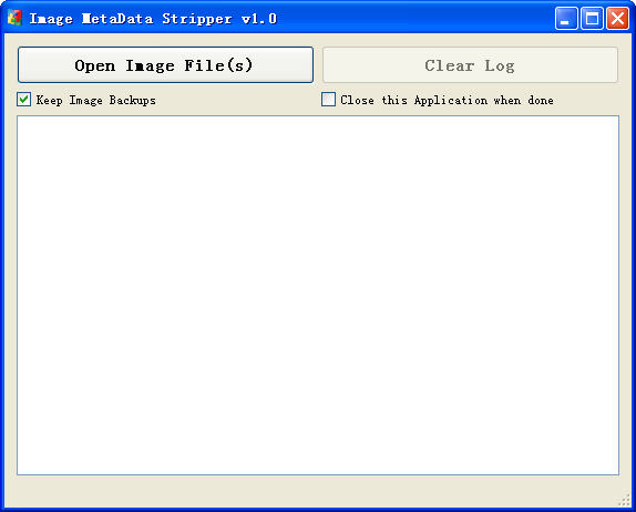 Image MetaData Stripper V1.0 绿色免费版