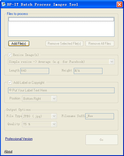 BP-IT Batch Process Images Tool V1.0 安装版