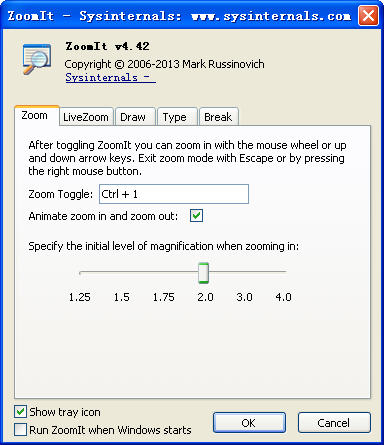 ZoomIt英文版 V4.42 英文绿色免费版