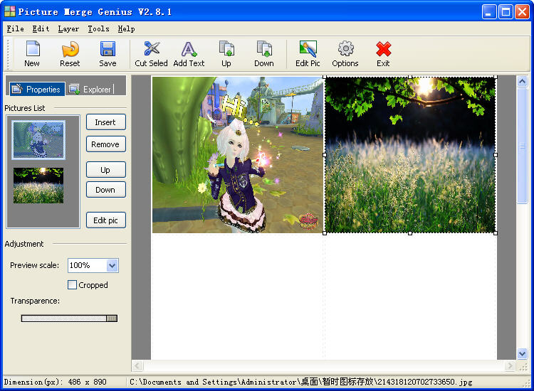 Picture Merge Genius V2.8.1