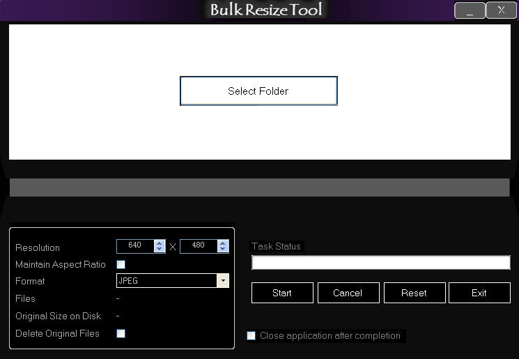 Bulk Resize Tool V1.0 绿色版