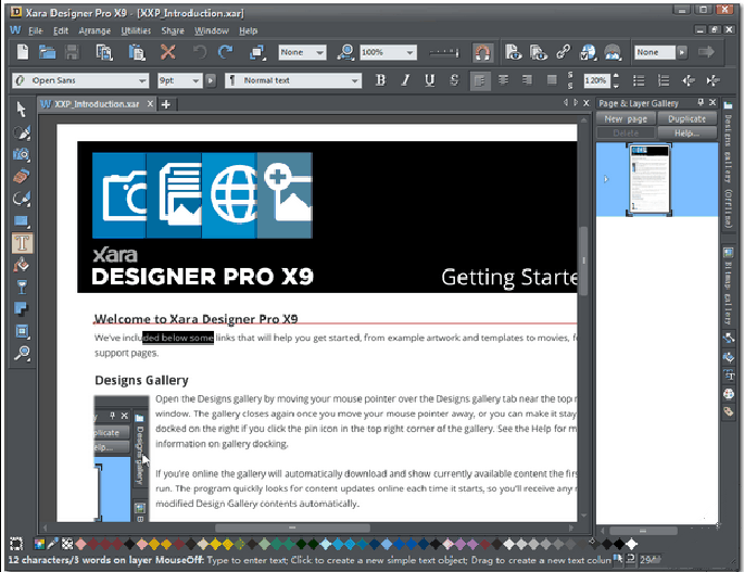 Xara Designer Pro(图像处理软件)X9 V9.2.3.29638 注册版