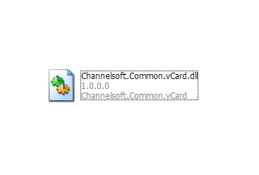 Channelsoft.Common.vCard.dll