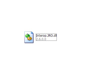 Interop.JRO.dll 2.6.0.0