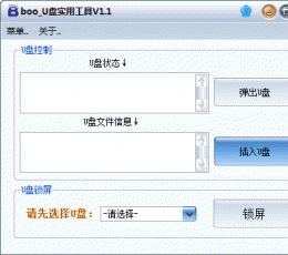 booU盘安全工具 V1.1 绿色版