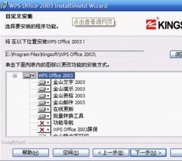 金山文字WPS2003 绿色版