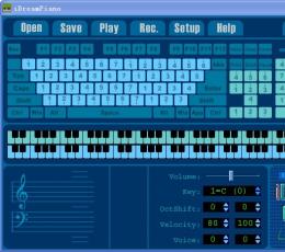 虚拟电子琴(iDreamPiano) 绿色免费版