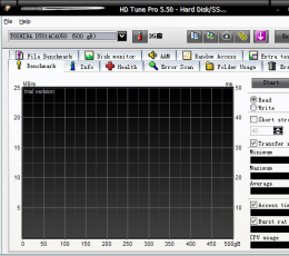 HDtune(硬盘性能检测工具) V5.50 英文安装版