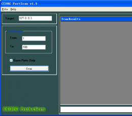 端口扫描CCORG PortScan V1.5.4712 绿色版