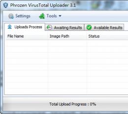 PhrozenSoft VirusTotal Uploade(多引擎在线查毒工具) V3.1 免费版