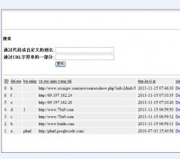 网址压缩-带后台管理 V1.0 免费版