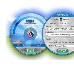 1Click DVD Converter(DVD转换工具) V3.0.2.7 特别版