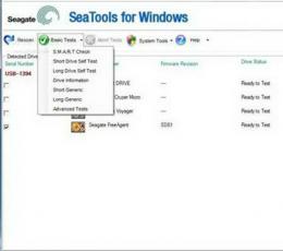 Seagate SeaTools(系统磁盘维护工具) V1.2.0.10 英文免费版