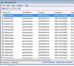 WinLogOnView(登陆日志查看) V1.03 绿色版
