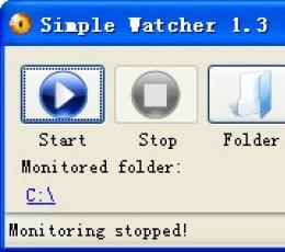 Simple Watcher(文件夹监视文件) V1.3 绿色版