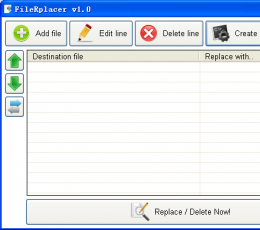 FileRplacer(批量文件替换与删除) V1.0 绿色版