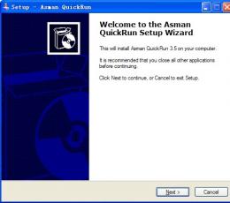 Asman QuickRun(快捷启动软件) V3.5.0.0 免费版