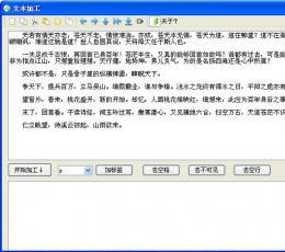 文本加工软件 V1.0 绿色版
