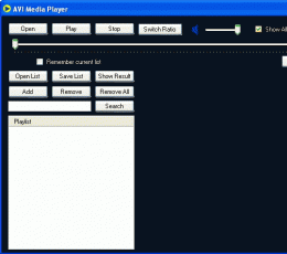 AVI Media Player(AVI媒体播放器) V1.0.2 绿色版