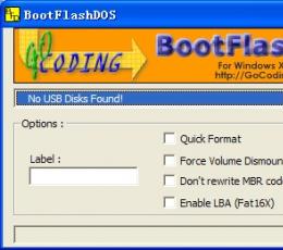 BootFlashDos(u盘DOS启动盘制作工具) 绿色版