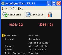 AtomSync Pro(时间校正) V2.11 