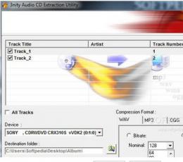 3nity Audio CD Extractor(音频提取软件) V1.0 