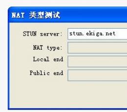 NAT类型测试工具 V1.0 绿色版