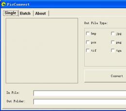 PicConvert(图像格式转换工具) V1.6 绿色版