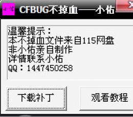 CF风云卡BUG不掉血 V1.69 绿色版