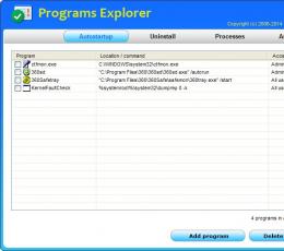 Programs Explorer(进程资源管理器) V2.1 绿色版