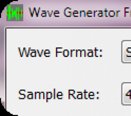 Wave Generator Free(自由波发生器) V1.2 绿色版