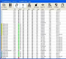 CrowdInspect(电脑联网监测工具) V1.001 绿色版