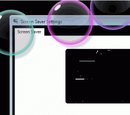 电脑泡泡屏保 V3.27 绿色版