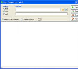 Reg Converter(注册表文件转换工具)