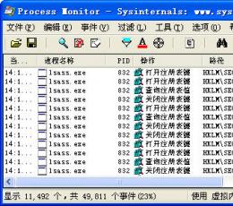 Process Monitor(系统进程监视软件) V3.1 汉化绿色免费版