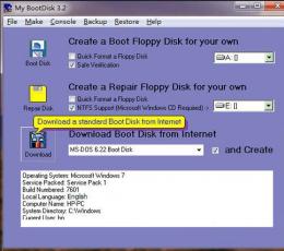 My Bootdisk(磁盘修复工具) V3.2 最新免费版