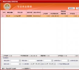 财政专项资金管理系统 V1.0 中文免费版